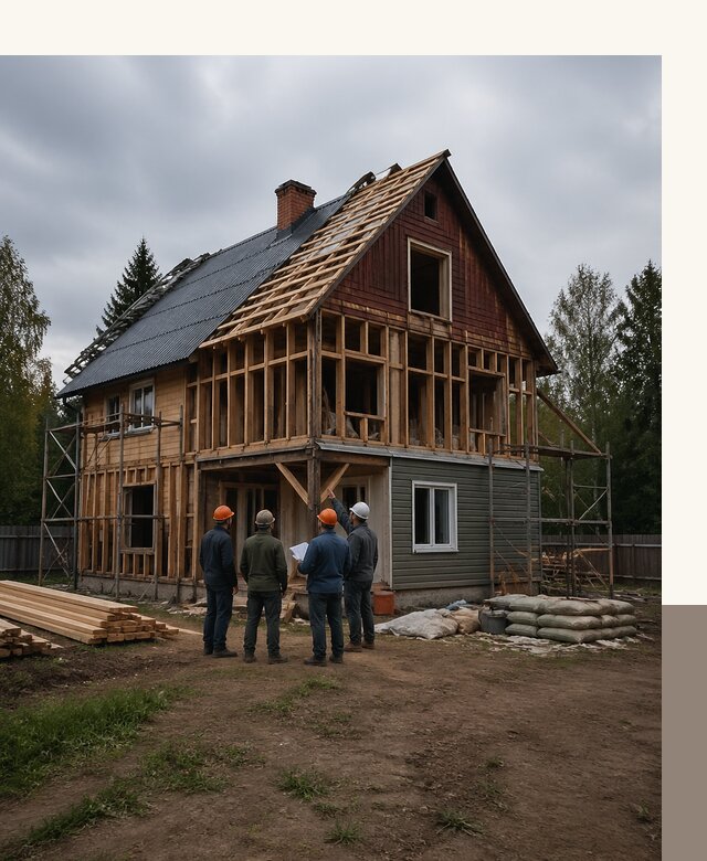 Реконструкция дачного дома в Улане-Удэ под ключ с проектом