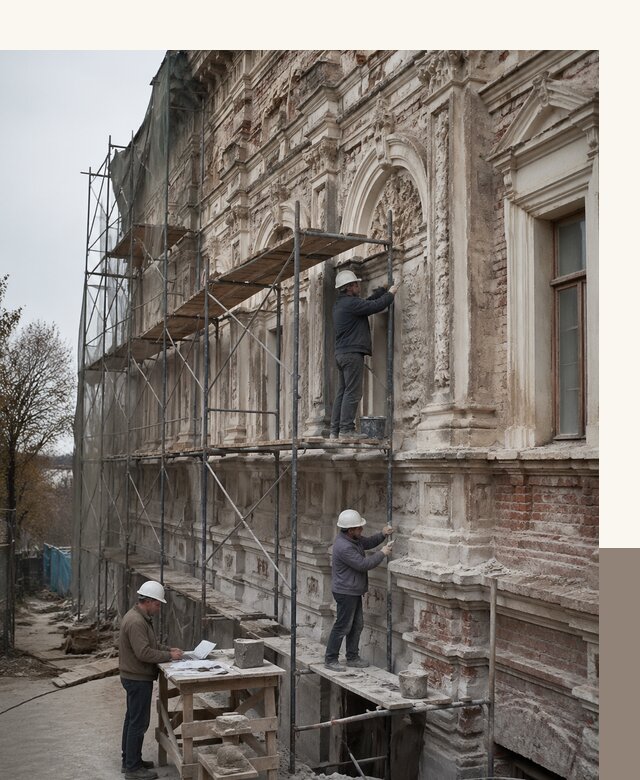 Реставрация объектов культурного наследия под ключ в Улане-Удэ