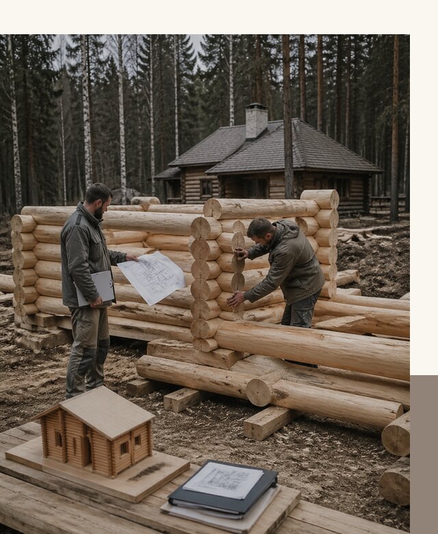 Проектирование и строительство домов из бревна в Улане-Удэ